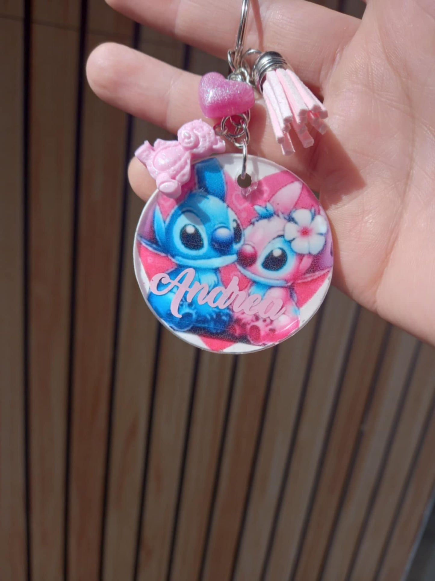 Breloc Stitch din rășină