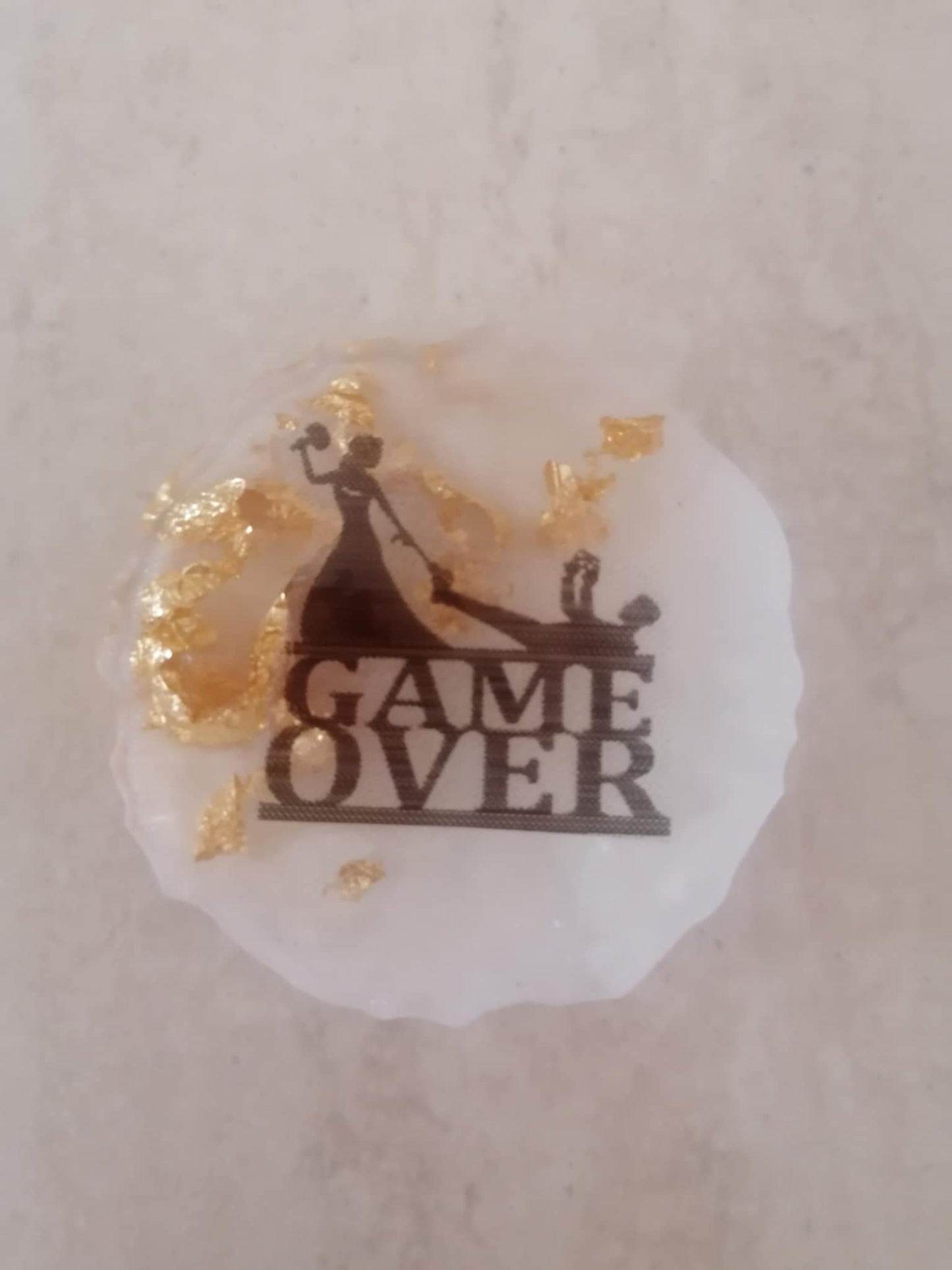 Magnet de frigider realizat din rășină
