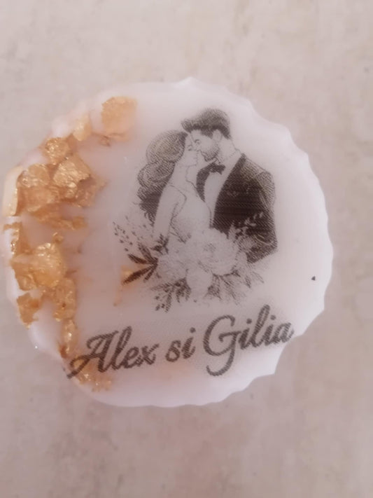 Magnet de frigider realizat din rășină